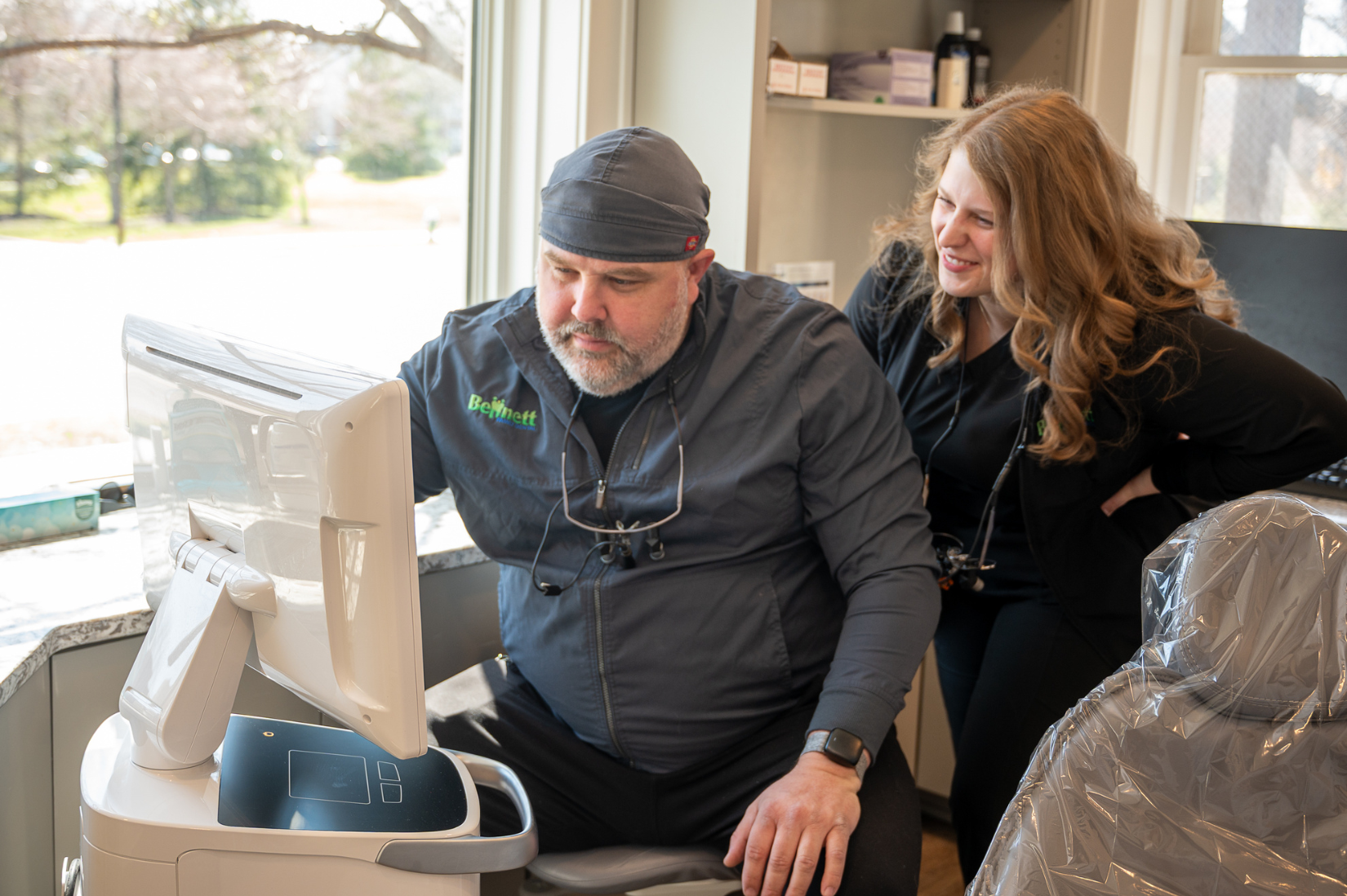 Prosthodontics tooth restoration at Bennett Family Dental in Westlake Ohio